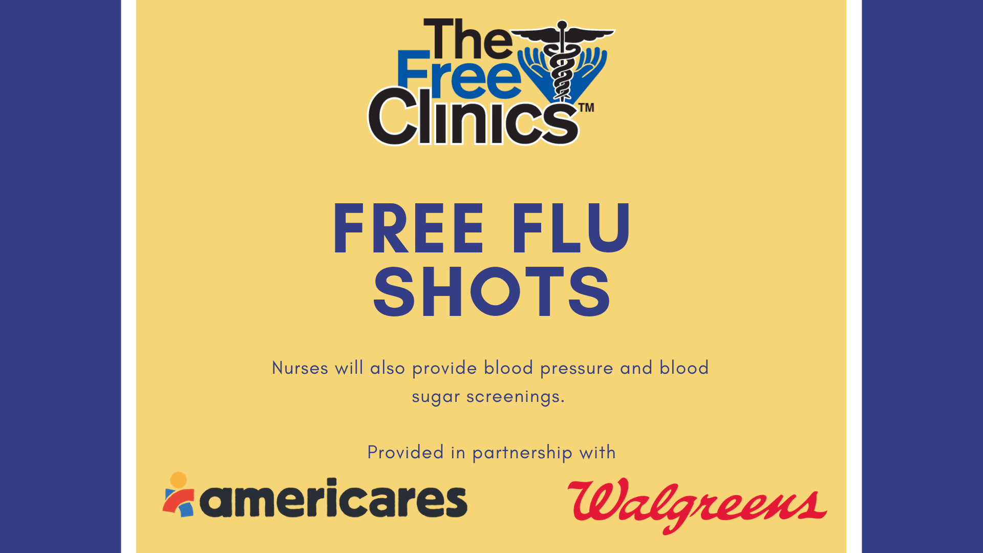 Free Flu Shots! The Free Clinics